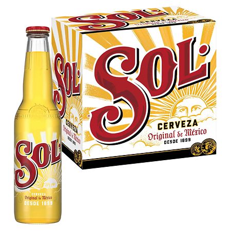 Sol Cerveza Beer - 12pk/11.2 fl oz Bottles