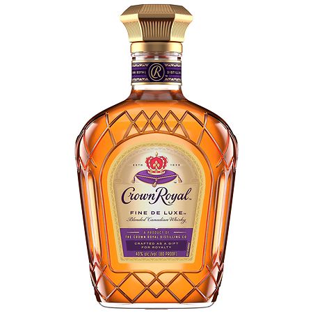 Crown Royal Fine Deluxe Blended Canadian Whisky, 375 mL (80 Proof)