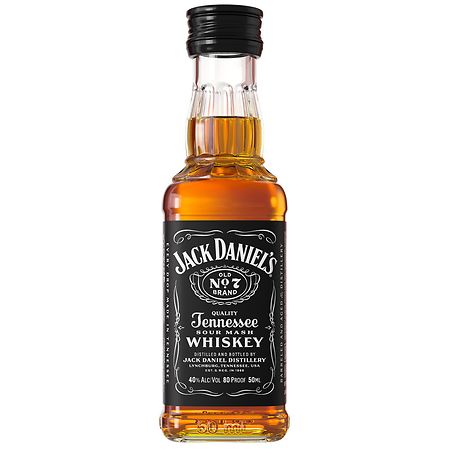 Jack Daniel's Old No 7 Tennessee Whiskey, 50 mL