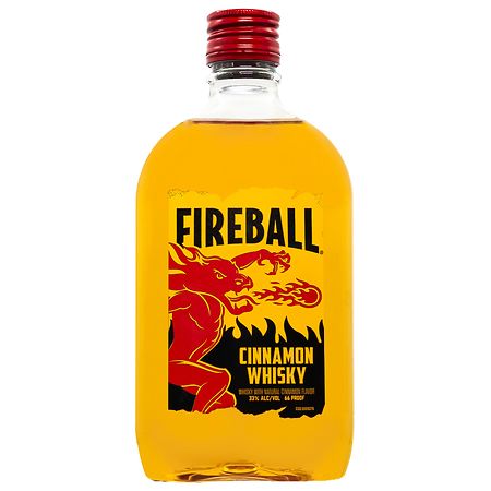 Fireball Cinnamon Whiskey, 375 mL