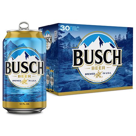 Busch Beer - 30pk/12 fl oz Cans
