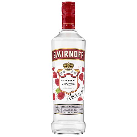 Smirnoff Raspberry Vodka - 750ml Bottle