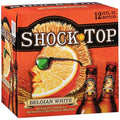 Shock Top Belgian White Wheat Ale Bottles 12 oz, 12 pk