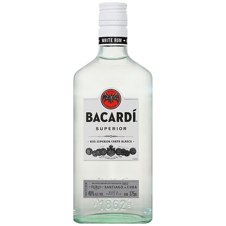 Bacardi Superior White Rum, 375 mL