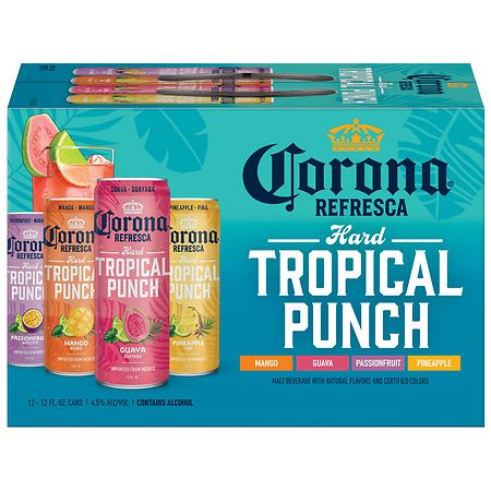 Corona Refresca Spiked Refresher Variety Pack- 12pk/12 fl oz Slim Cans