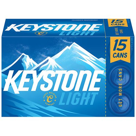 Keystone Light - 15pk / 12 fl oz Cans