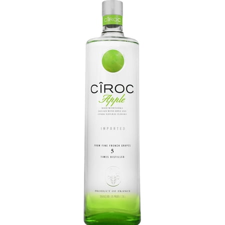 CIROC Apple, 1.75 L, 70 Proof (Made with Vodka Infused with Natural Flavors)