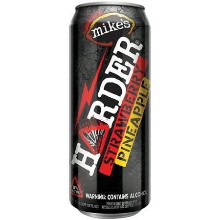 Mike's HARDER Strawberry Pineapple Single 23.5oz. Can