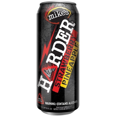 Mike's HARDER Strawberry Pineapple Single 23.5oz. Can