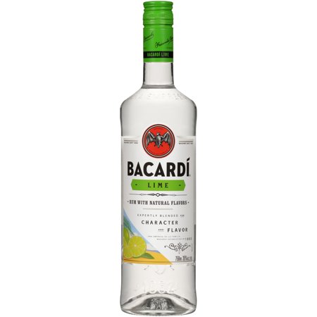 Bacardi Lime Flavored Rum, 750 mL
