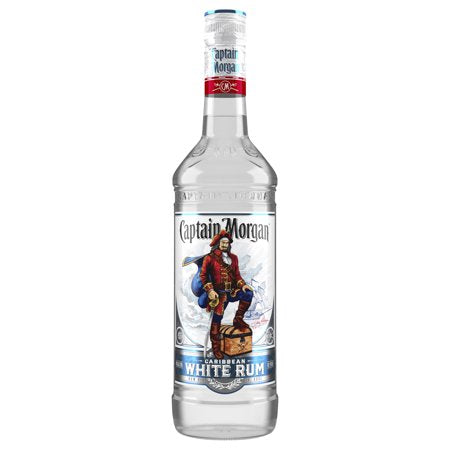 Captain Morgan White Rum, 750 mL (80 Proof)