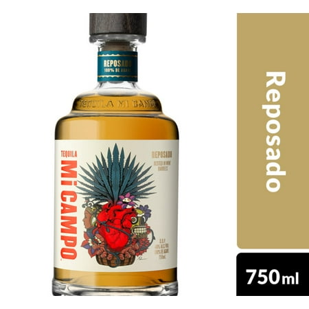 Mi Campo Reposado Tequila, 750 mL Bottle, 80 Proof