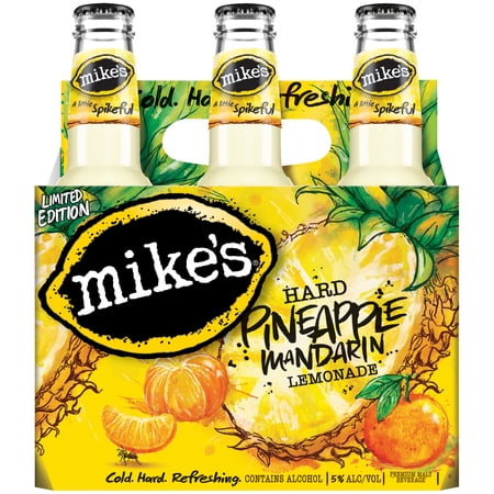 Mike's Hard Seasonal Pineapple Mandarin 6-pk 11.2oz. Bottle