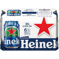 Heineken 0.0 Alcohol Free, 6 pack, 11.2 fl oz Cans, 69 Calories