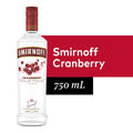 Smirnoff Cranberry 70 Proof (Vodka Infused With Natural Flavors) - 750 mL Bottle