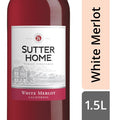 Sutter Home White Merlot Wine 1.5 LT