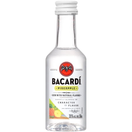 Bacardi® Pineapple Rum 50mL Bottle