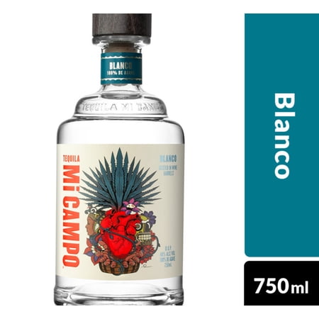 Mi Campo Blanco Tequila, 750 mL Bottle, 80 Proof