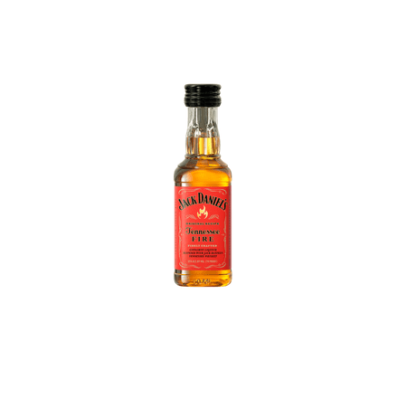 Jack Daniel's Tennessee Fire Cinnamon Flavored Whiskey, 50 mL