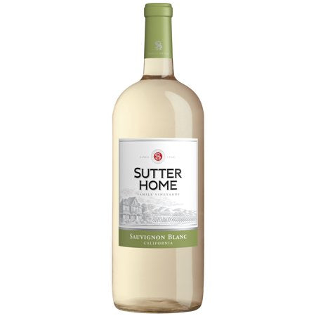 Sutter Home Sauvignon Blanc, White Wine, 1 LT