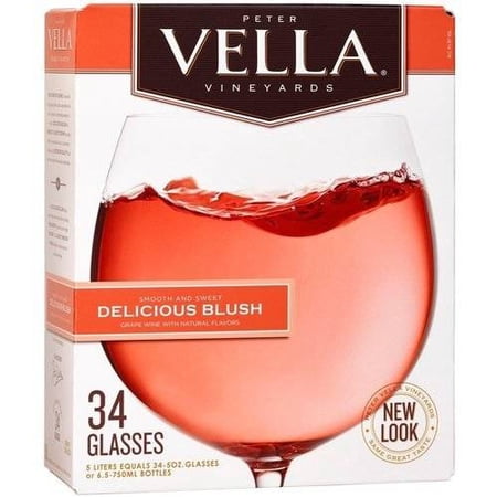 Peter Vella Box Blush Wine, 5 L