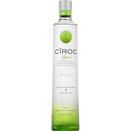 CIROC Apple, 375 mL, 70 Proof (Made with Vodka Infused with Natural Flavors)