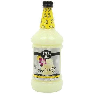 Mr & Mrs T Cane Sugar Piña Colada Mix  1.75 L  Bottle