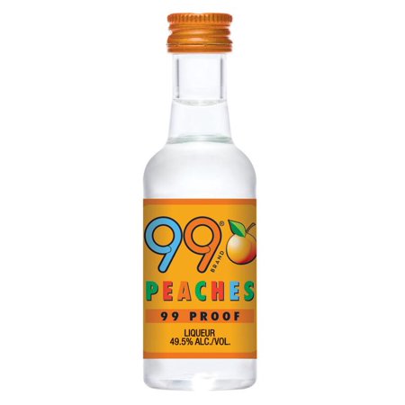 99 Peaches Liqueur, 50ml 99 Proof