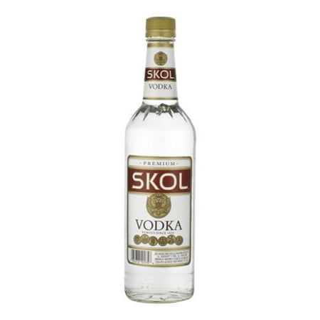 Skol 80 Proof Vodka, 750 mL