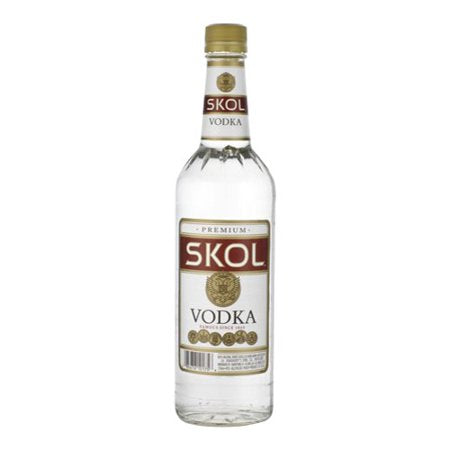 Skol 80 Proof Vodka, 750 mL