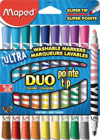Maped Duo Color Color'peps Markers X20