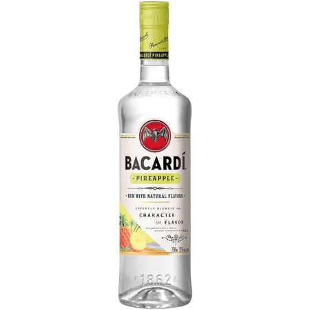 Bacardi Pineapple Flavored Rum, 750 mL