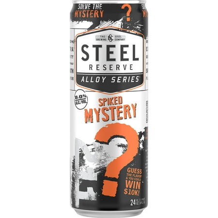 Steel Reserve Spiked Mystery Tango 8% ABV, 24 Fl Oz