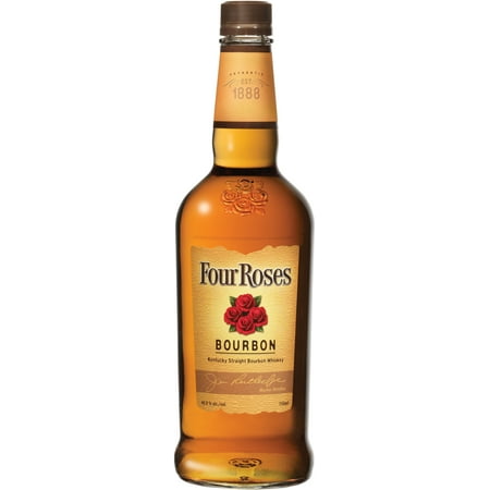 Four Roses Yellow Label Straight Bourbon Whiskey, 750 mL
