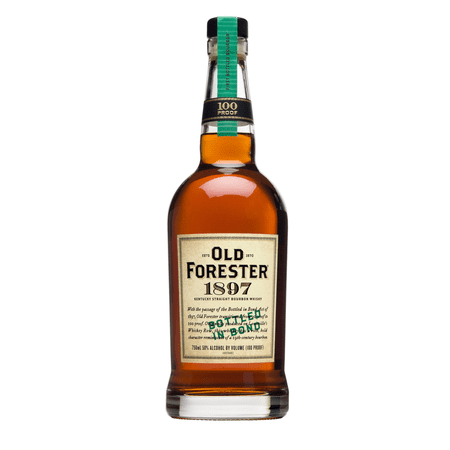 Old Forester Whiskey Row Series: 1897 Bottled in Bond Kentucky Straight Bourbon Whisky. 750 ml