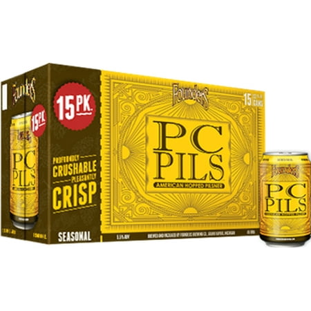 Founders Seasonal PC Pils Pilsner, 15 pack, 12 fl oz cans