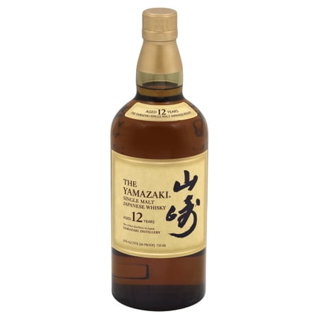 Yamazaki 12 Year Old Single Malt Japanese Whisky, 750.0 ML