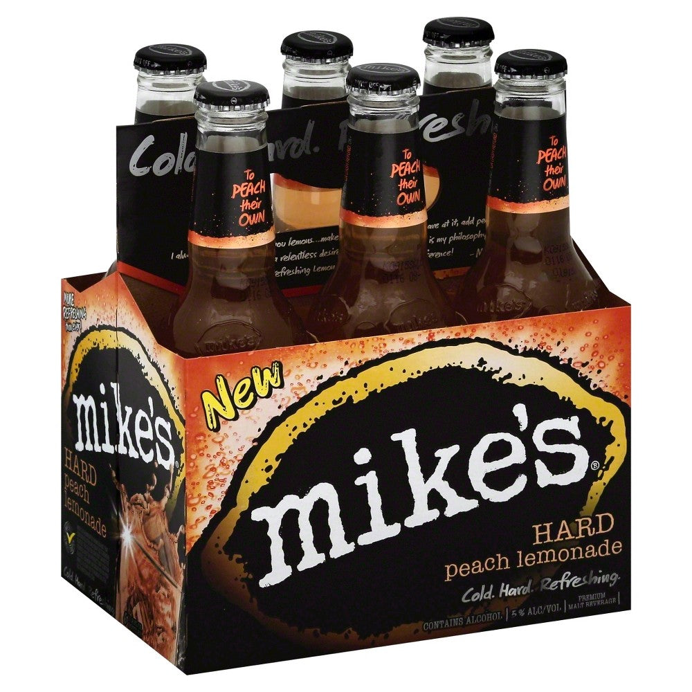 Mike's Hard Peach Lemonade - 6pk/12 fl oz Bottles