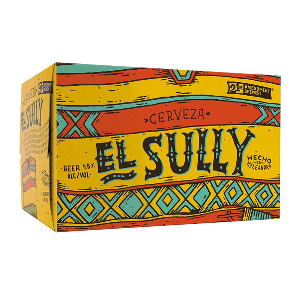 21st Amendment El Sully Beer Mexican-Style Lager Beer - 6pk/12 fl oz Cans