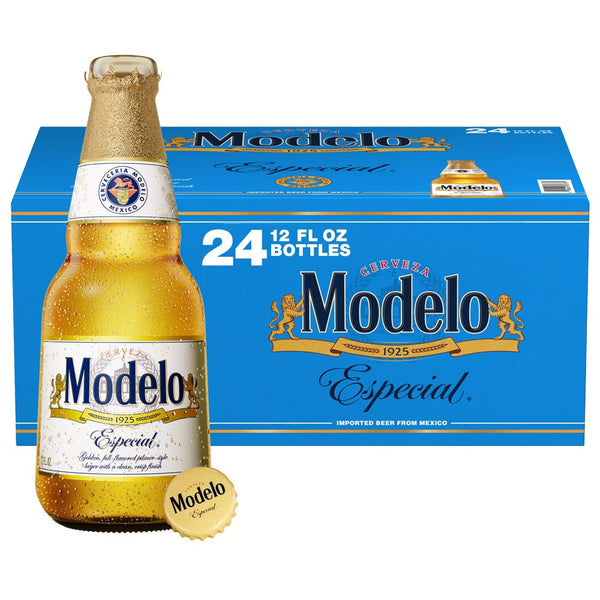 Modelo Especial Lager Beer - 24pk/12 fl oz Bottles