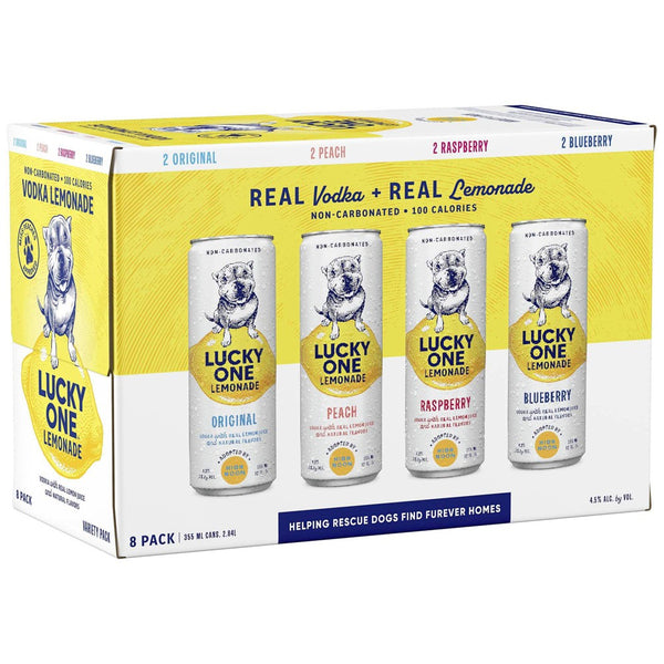 Lucky One Variety RTD Pack - 8pk/355ml Cans