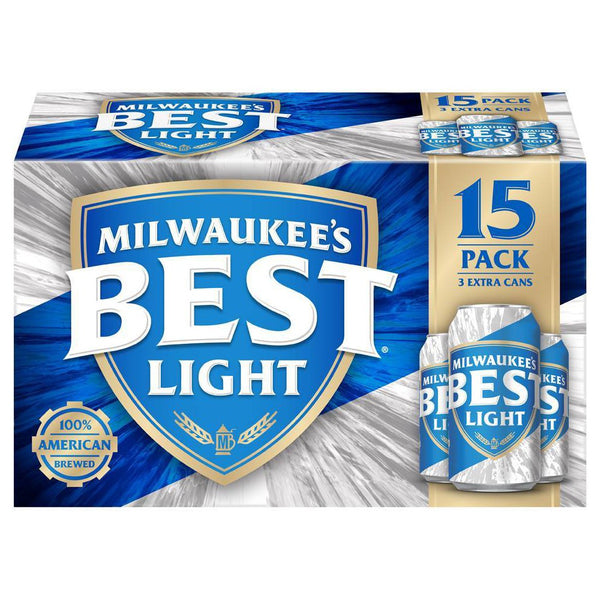Milwaukee's Best Light Beer - 15pk/12 fl oz Cans