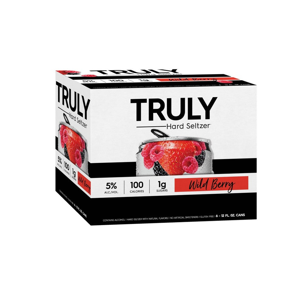 Truly Wild Berry Spiked Seltzer - 6pk / 12 fl oz Cans