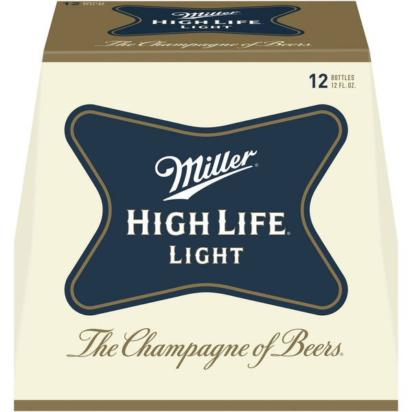 Miller High Life Light Beer - 12pk/12 fl oz Bottles