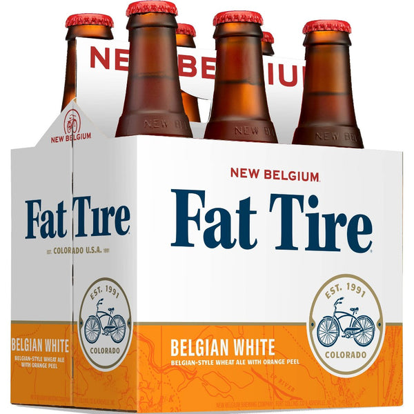 New Belgium Fat Tire Belgian White Beer - 6pk/12 fl oz Bottles