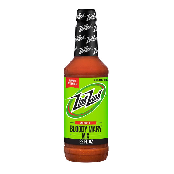 Zing Zang Bloody Mary Mix  Non-Alcoholic Cocktail Mixer  32 Fl Oz Bottle