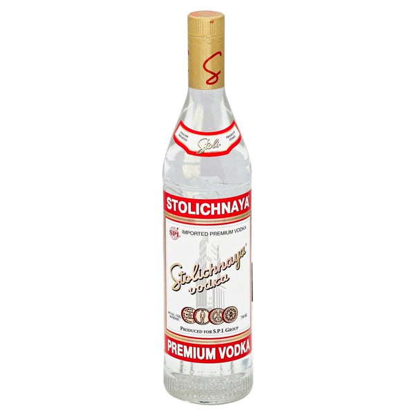 Stolichnaya Russian Vodka - 750ml Bottle
