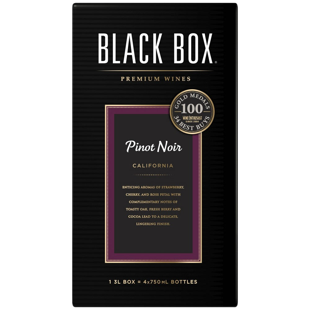 Black Box Pinot Noir Red Wine - 3L Box Wine