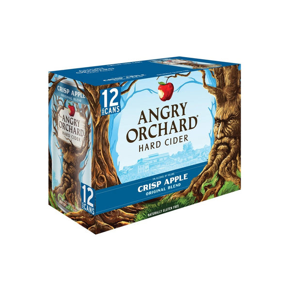 Angry Orchard Crisp Apple Hard Cider - 12pk/12 fl oz Cans