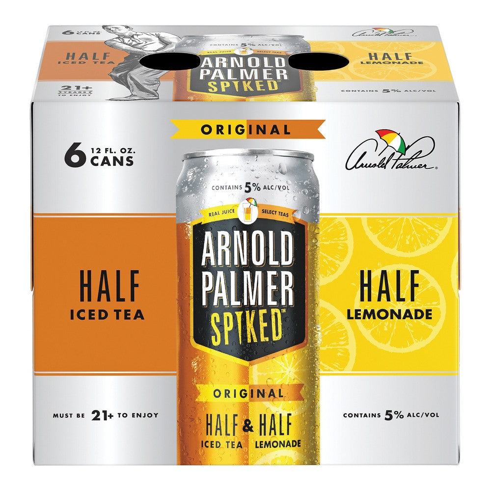 Arnold Palmer Spiked Half & Half Original Flavored Malt Beverage - 6pk/12 fl oz Cans